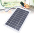 2 Solar Panel Power Bank, Monocrystalline Silicon USB Outputs High Efficiency Portable Phone Charger, with Compact Size