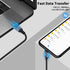 Poyiccot 240W USB C Cable 90 Degree, 10ft Type C to Type C, PD 3.1 240W Charger Cable with E-Mark Chip for MacBook,