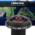 M12 Wide Angle Lens 3×3×3 5Mp Fisheye Security Camera Lens, 1.7Mm Length 185 CCTV Lens for Fisheye Security Cam