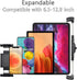 VAUBORTTI 1" 7-12.9" Ball Tablet Holder Screw-Mounted Tablet Mount Compatible with RAM B Size System, Adjustable iPad