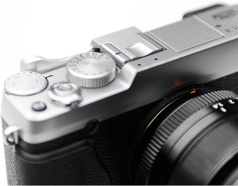 Thumbs Up Grip for Fuji X-E1, X-M1, X-A1, X-E2, X-Pro1 - New Version (Silver)
