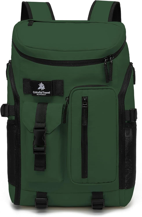 Kalesi Gym Duffle Tennis Bag Backpack 4-Way Waterproof with Shoes Compartment for