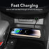 Wireless Phone Charging Pad for Chevrolet Equinox 2018-2023, Silicone Material, Dual Charging Ports, 15W Adapter