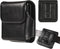 Shop Samsung Galaxy Z Flip 5/4/3 Holster Case, Leather Pouch with Belt Clip for Motorola Razr Plus - Black.