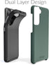 Crave Dual Guard Galaxy S21 Case, Forest Green Shockproof Protection, Dual Layer for Samsung Galaxy S21
