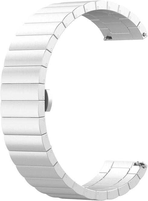 Watch Band for FITVII HM08 Fitness Tracker, Adjustable Metal Strap Replacement
