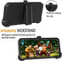 Heavy Duty Case for Samsung Galaxy A12, Shockproof, Dropproof, Dust-Proof with Clip (Black)
