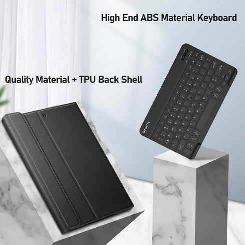 Fintie Keyboard Case for iPad 9th/8th/7th Gen (2021/2020/2019) 10.2 Inch with Detachable Wireless Bluetooth Keyboard