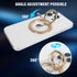 Guppy 360 17 16 15 14 13 12All-Gold Magnetic Phone Ring Holder, Glitter Magnet Finger Ring Grip Stand Holder, Rotation
