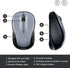 Logitech M325 Wireless Mouse with Designed-For-Web Scrolling - Light Silver