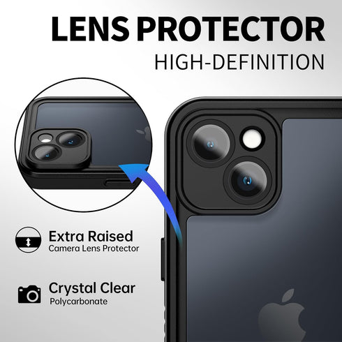 BEASTEK iPhone 14 Waterproof Case, FSN Series Underwater Shockproof Dustproof with Built-in Screen Protector, 6.1''