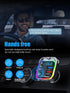 LENCENT Bluetooth 5.3 FM Transmitter, PD 30W & QC3.0 Fast Charger Bluetooth Car Adapter for Hi-Fi Music