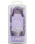 LIQUIPEL Powertek Glitter MFi Certified 6ft Lightning to USB Cable, Fast Charging for Apple iPhone, iPad, Purple