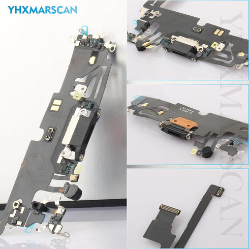 Charging Port Replacement for iPhone 12 Pro Max USB Dock Connector Flex Cable with Tools for iPhone 12 Pro Max