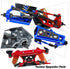 RCHuiWow 1/10 4WD,Stampede 4WD,Alloy #6830X,Navy RC Bulkhead Upgreades Part for Slash Aluminum Front Lower Bulkhead