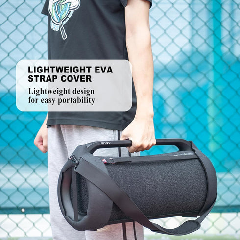 TXEsign Travel Carrying Strap Case Cover for Sony SRS-XG500 X-Series Bluetooth Speaker, Hard EVA Protective Shell