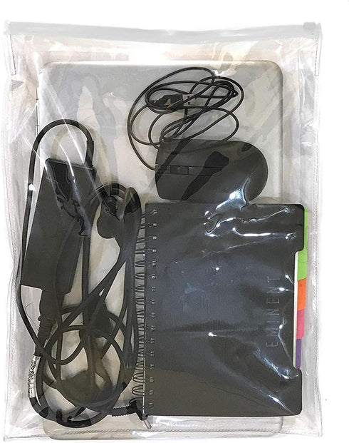 Waterproof Cover for 14 Inch Laptop, Dustproof Scratch Proof Translucent Zip Lock PVC Bag