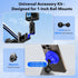 iGoevo 1-Inch 20mm 17mm 1/4"-20 (B Size) Ball Adapter Kit for RAM Mounts Includes Ball Adapter, Ball Adapter, Stud