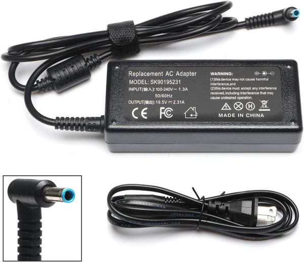 45W Laptop Charger for HP 14 inch Laptop 14-DK 14-DQ 14-DF 14-DH 14-DS Series, Power Adapter 14-DF0023CL