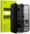 Ringke Privacy Glass for iPhone 15 Plus - Anti-spy Tempered Glass Screen Protector, Easy Install, Case Friendly,