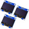 CANADUINO 3 x OLED 128x64 Pixel - I2C - 1.3 inch - SSD1306