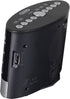 JENSEN JCR-255 .6-Watt AM/FM Dual-Alarm Digital Clock Radio with Under-Pillow Vibrator, Black