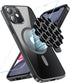 Fin2feel iPhone 11 Magnetic Case with Glass Screen Protector & Suction Cup Mount for TikTok, Selfies, & Hands-Free Use.