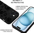 Zrutru 15 for iPhone Case Cute Floral Flower Rose Pattern Design, Aesthetic Butterfly Print Soft TPU Full Camera Lens