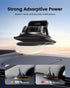 Vpryhuan 360 Degree Rotation Dashboard Phone Holder for Car, Anti-Slip Grips & One-Hand Operation Car Cell Phone Mount