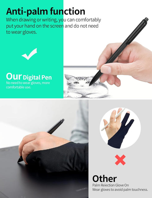 Libreath Replacement Pen for Remarkable 2 Tablet/Samsung Galaxy/Kindle Scribe/SuperNote, Precise EMR Digital Pen with