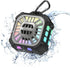 INSMY Bluetooth Speaker, IPX7 Waterproof, Portable Shower Speaker, 24H Playtime, RGB Lights, Wireless Sync for Outdoor