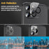 2 Pack Privacy Screen Protector & Camera Lens Protector for iPhone 11 Pro 5.8", Anti-Spy Tempered Glass, Case Friendly