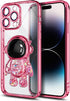 NGB Supremacy Liquid Floating Glitter Case for iPhone 11 Pro Max, 6.5 inch, Astronaut Rose Gold with Tempered Glass