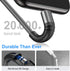 Premium Nylon Braided Micro USB Cable 6ft - 2-Pack Fast Charger for Samsung Galaxy, LG, HTC, Xbox One, PS4, Kindle