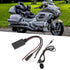 DC 12V Car Audio Cable AUX Bluetooth 5.0 Adapter for Honda Goldwing GL1800