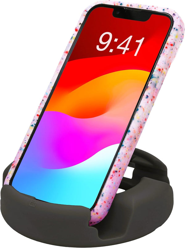 GoDonut Plus+ Phone Stand - Portable Mount Accessory for Tablet, iPhone & Most Smartphones (Black)