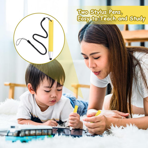 Kid Stylus Pen for Touch Screens, Sensitive Capacitive Stylus Pen for Smartphones Tablets (Yellow)