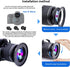 49mm to 67mm Camera Filters Ring, Compatible with All Brands 49mm Lens to 67mm UV ND CPL Camera Filter