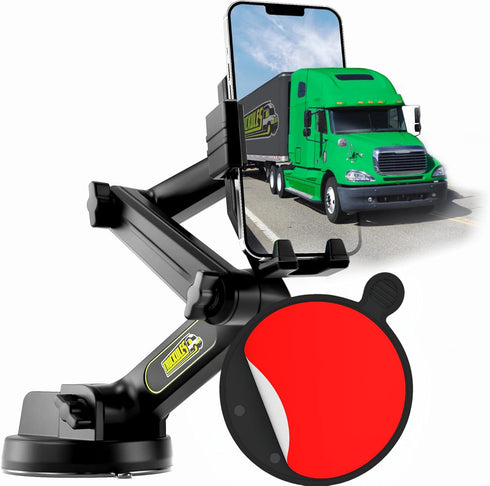 Truckules Cell Phone Mount for Truck Phone Holder for Truck Drivers - Heavy