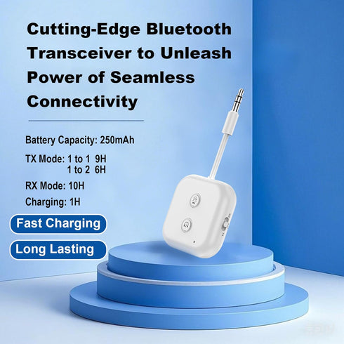 LENDAWAY 5.4 2 Bluetooth Transmitter Receiver,Airplane Bluetooth Audio Adapter,Wireless Audio Transmitter