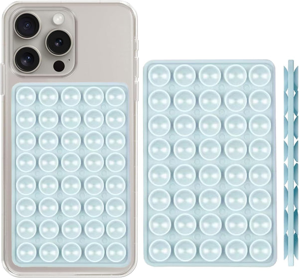 ALiHAN Silicone Suction Cup Phone Case Adhesive Mount, Double Sided, Hands-Free Phone Accessories
