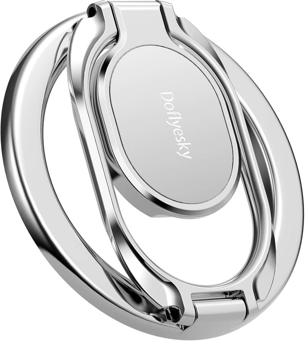 Magnetic Phone Grip Holder Kickstand, Adjustable Finger Ring Grip, Compatible with PopSockets MagSafe Ring