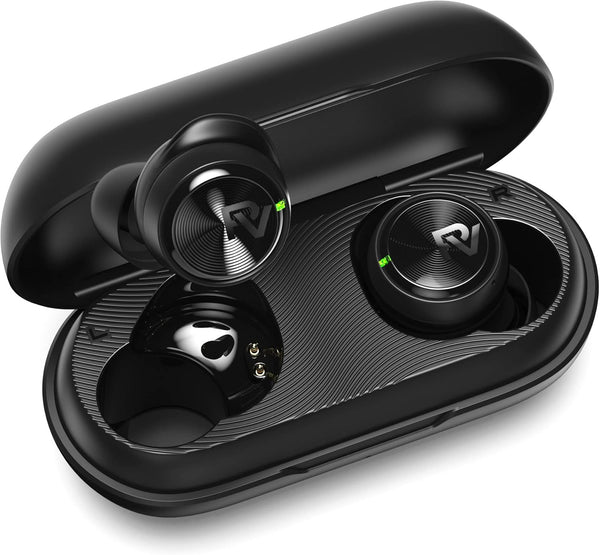 PALOVUE Wireless Earbuds, in-Ear Earphones with Bluetooth 5.3, Built-in Mic, Deep Bass Stereo for Sport/Work