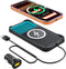 LANSEMKU Wireless Car Charger Pad for iPhone17/16/15/14/13/12, Non Slip Fast Wireless Charging Pad