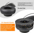 SOULWIT Replacement Earpads for AKG K845 K845BT K545 K540 K275 K267 K245 K182 K167 Headphones, Noise Isolation Foam