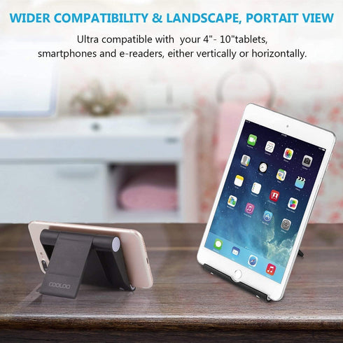 Cell Phone Stand Multi-Angle, ?2 Pack? Tablet Stand Universal for Smartphones (6-11"), e-Reader, Compatible Phone