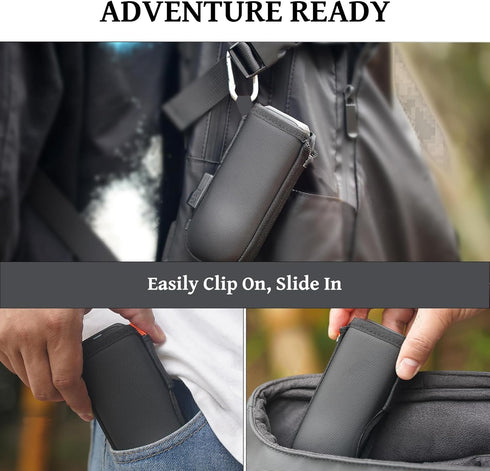 Insta360 X4 Accessories Kit, Bundle of Hard Shell Carry Case, Silicone Protective Case, Lens Guard