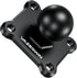 1" Ball Mount with Aluminum Alloy Square Plate, Universal Electronic Device Mounting Base for Garmin, Lowrance,