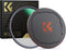K&F Concept 62mm Black Diffusion Mist 1/4 Filter Kit - Cinematic Effect Filter for Video, Vlog, Portrait Photography