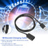 Cuifati 1 Meter Long Bracelet Watch Charger, Portable USB Charging Cable for Smart Bracelet, Black